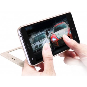 Redmi 2 dėklas auksinės spalvos "Nillkin" Sparkle serijos